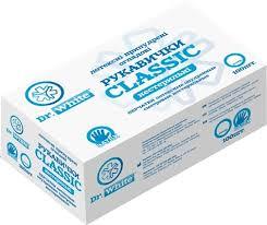 Рукавички лат.прип.ог.н / стер. р.L Dr.WHITE Classic